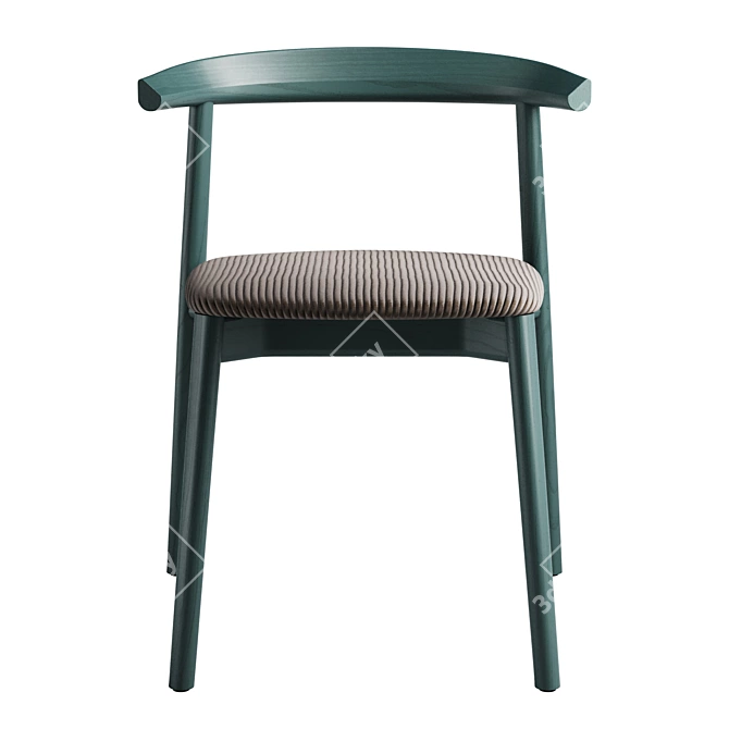 Modern Ando Chair Upholstered Design 3D model image 3