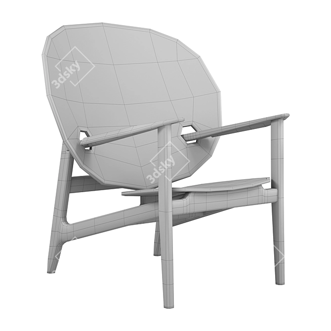 Modern Large Iklwa Chair 3D model image 9