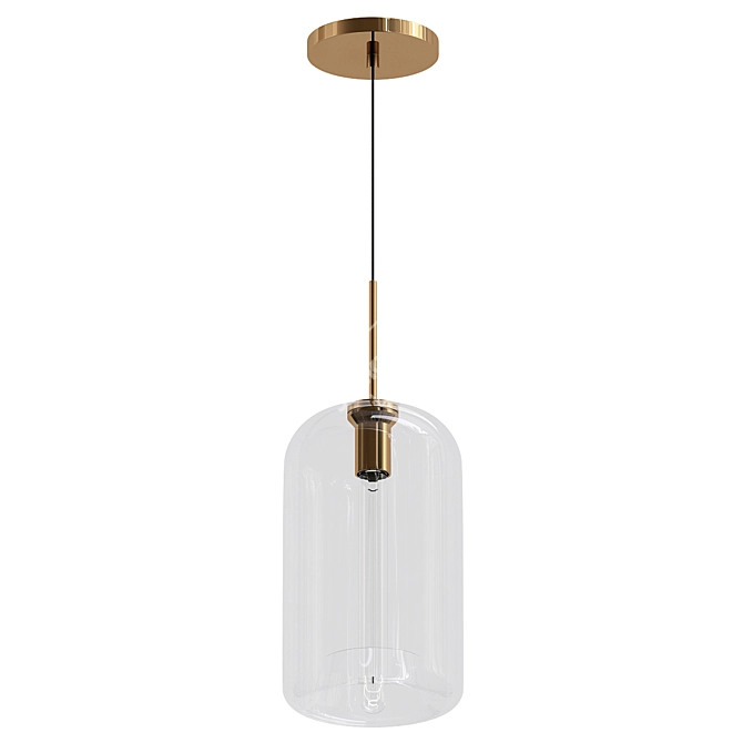 Mod Glass Pendant Lights Kit 3D model image 1