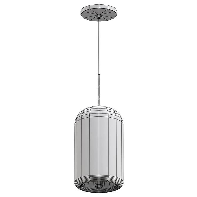 Mod Glass Pendant Lights Kit 3D model image 3