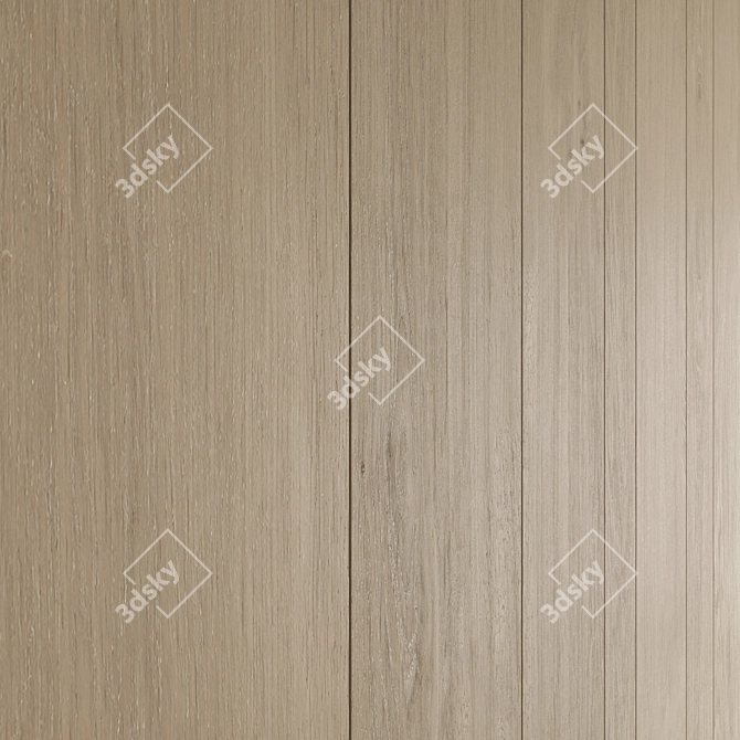 3D Decorative Wall Panel Set 3D model image 6