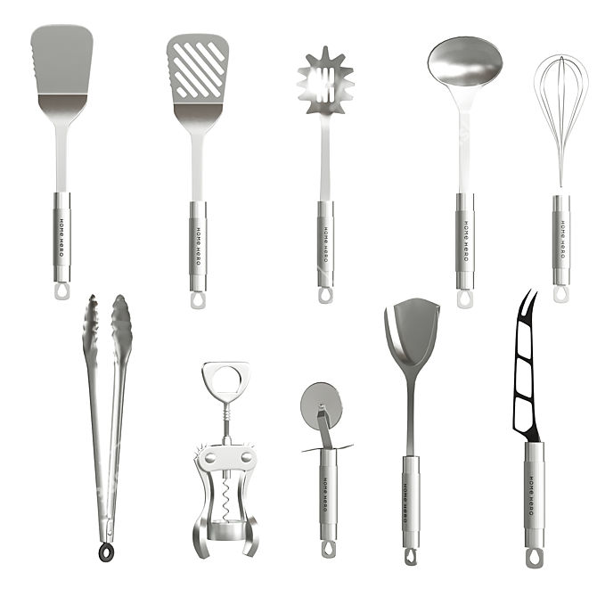 26-Piece Kitchen Accessory Set 3D model image 4