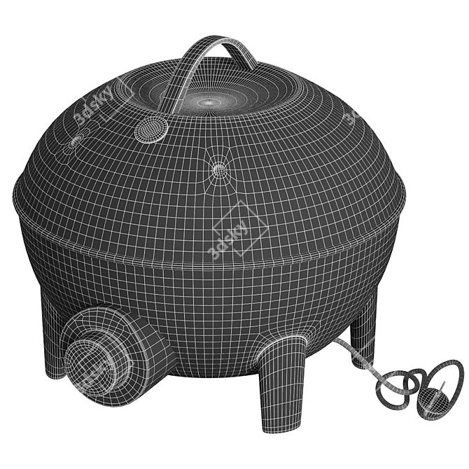 CADAC Electric BBQ Grill 3D model image 6