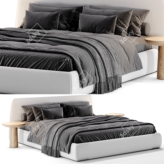 Boca Slim Bed Model Download 3D model image 1