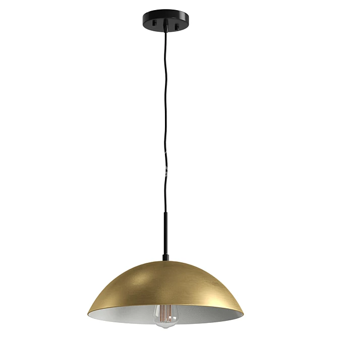  Modern Pendant Light Fixture 3D model image 1