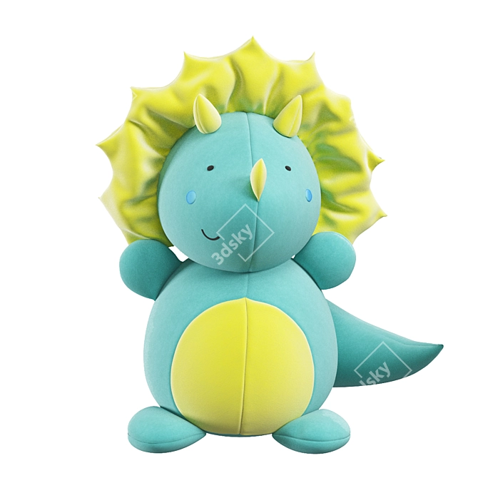 Soft Plush Toy 3D model image 2