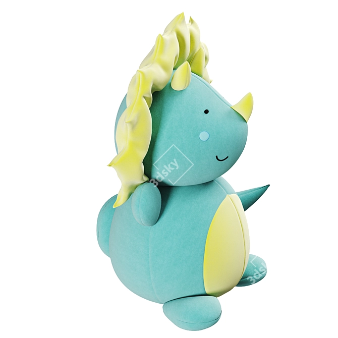 Soft Plush Toy 3D model image 3