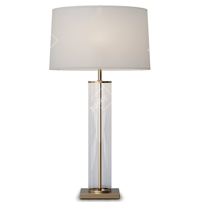 Gold Desk Lamp by Dantone 3D model image 1