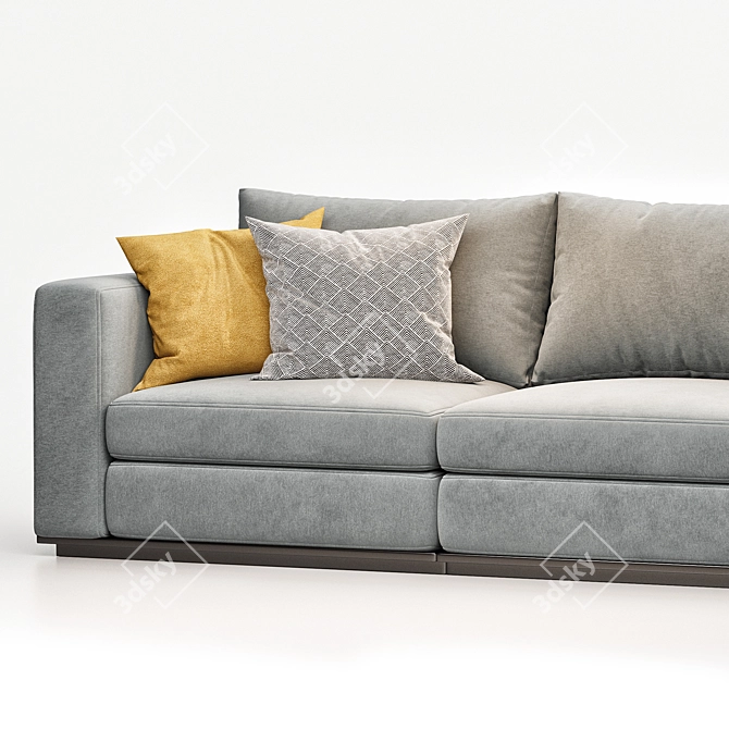 Handmade Modern Fortune Sofa by Stylish Club 3D model image 5