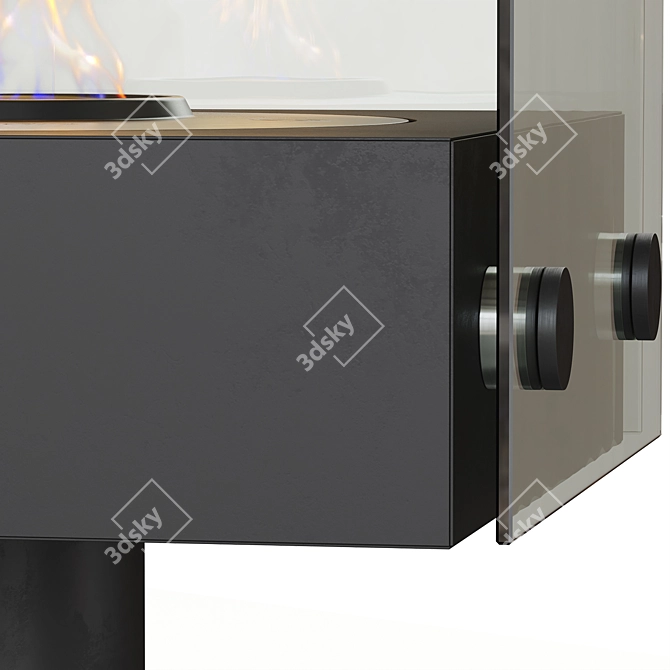 EcoSmart Fire ORBIT Bio Fireplace 3D model image 4