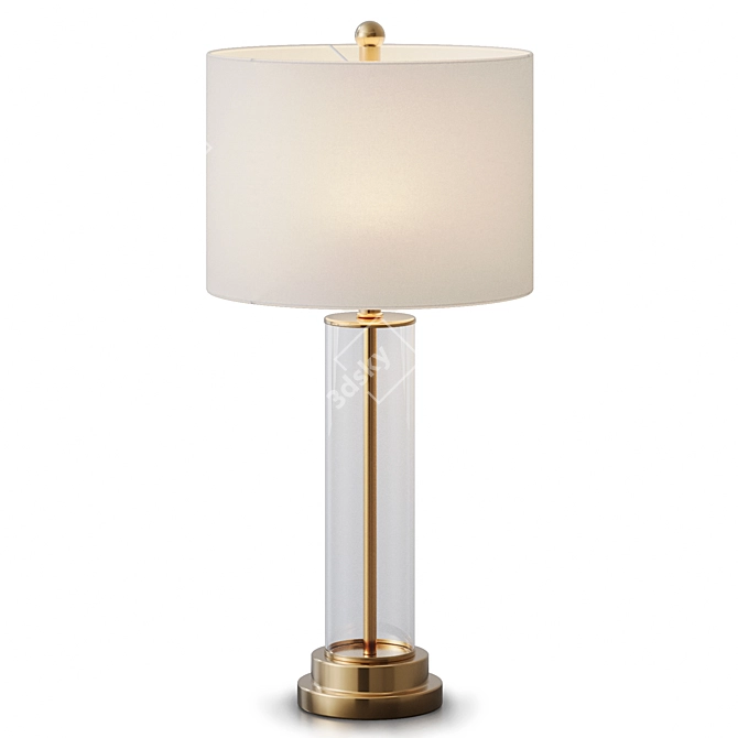 Dantone Home Linett Table Lamp 3D model image 3