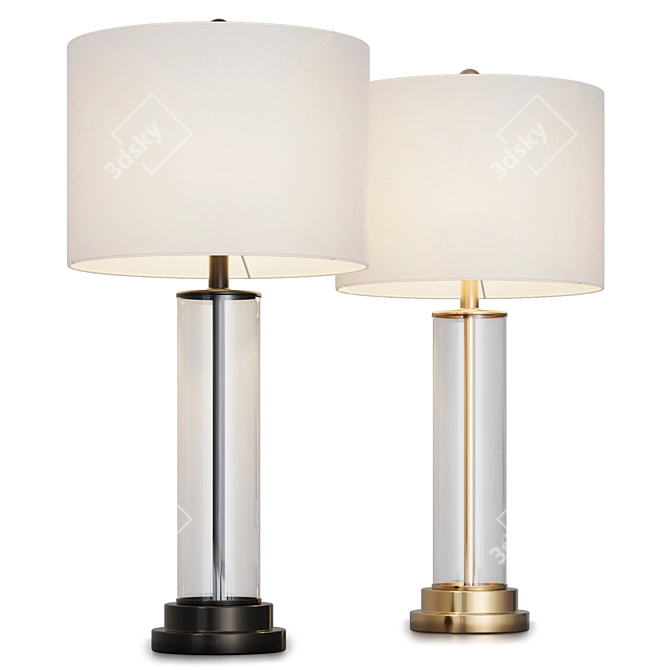 Dantone Home Linett Table Lamp 3D model image 5