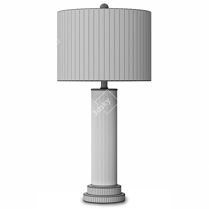 Dantone Home Linett Table Lamp 3D model image 7