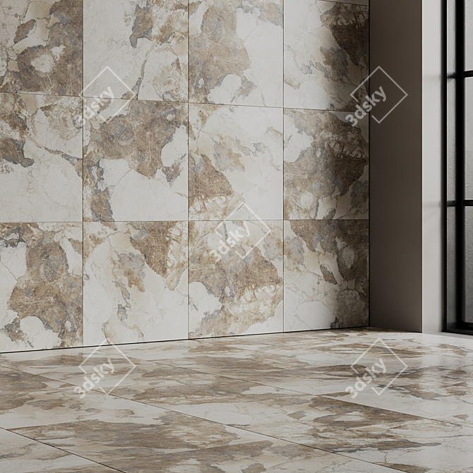 Luxury Ceramic Tile Collection 3D model image 3