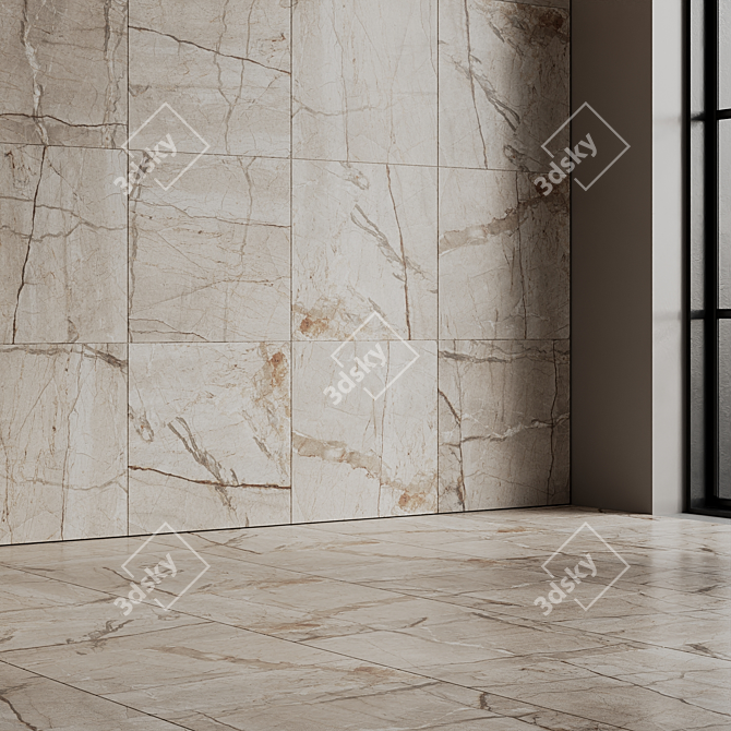 Luxury Ceramic Tile Collection 3D model image 7