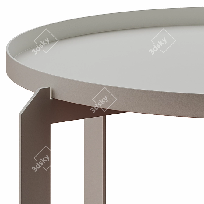 Scandinavian Style Lounge Table 3D model image 5