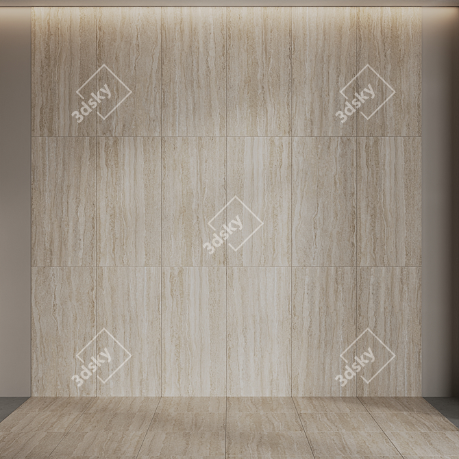 Vitra CityStone Ceramic Tile Collection 3D model image 4