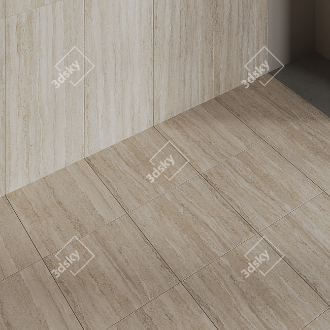 Vitra CityStone Ceramic Tile Collection 3D model image 5