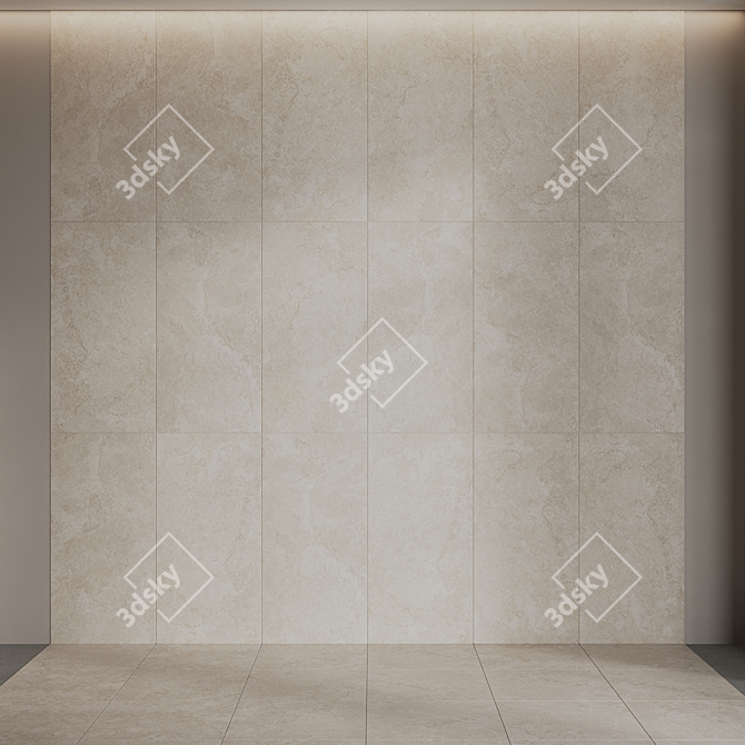 Vitra CityStone Ceramic Tile Collection 3D model image 6