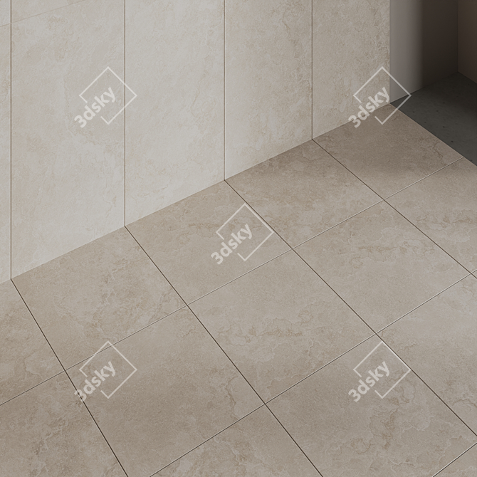 Vitra CityStone Ceramic Tile Collection 3D model image 7