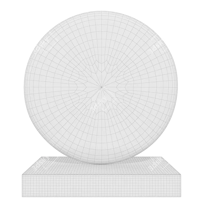 Martenon Sculpture: Abstract Art Piece 3D model image 3