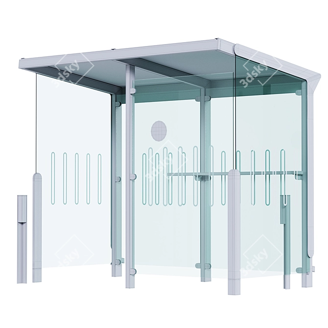 Aura Smoking Area Solution 3D model image 4