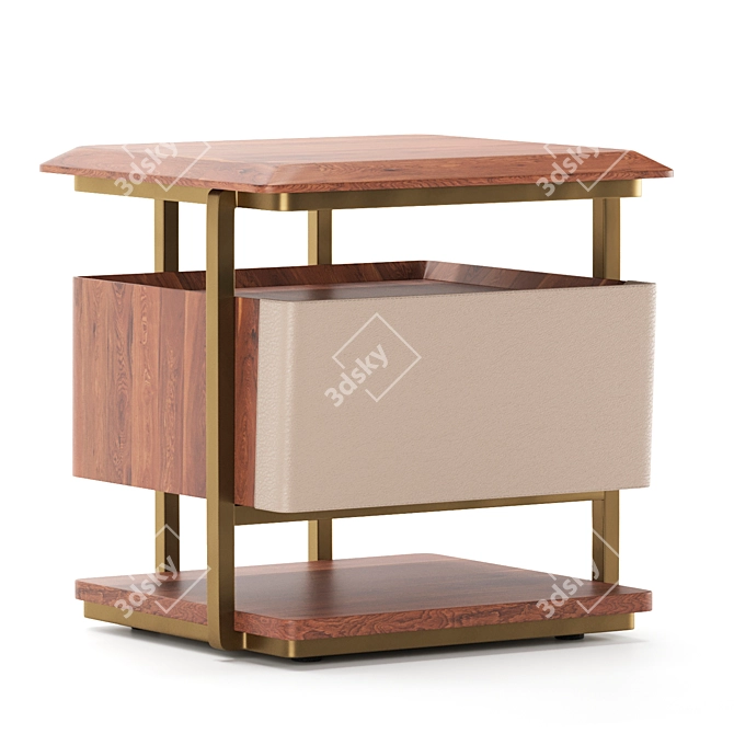 Urban Nightstand 50x45x50 3D model image 1