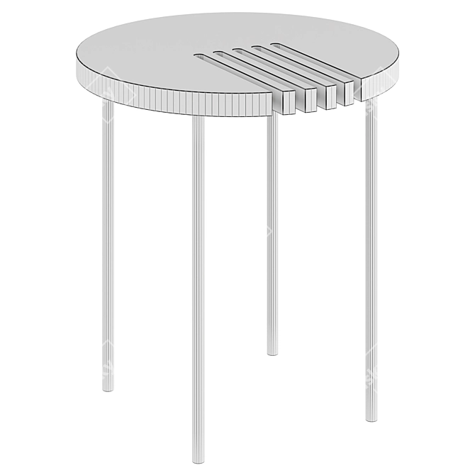 Modern Elegance: ENNE IZZY Table 3D model image 3