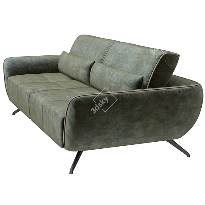 Elegant Hug Sofa: Pure Relaxation 3D model image 3