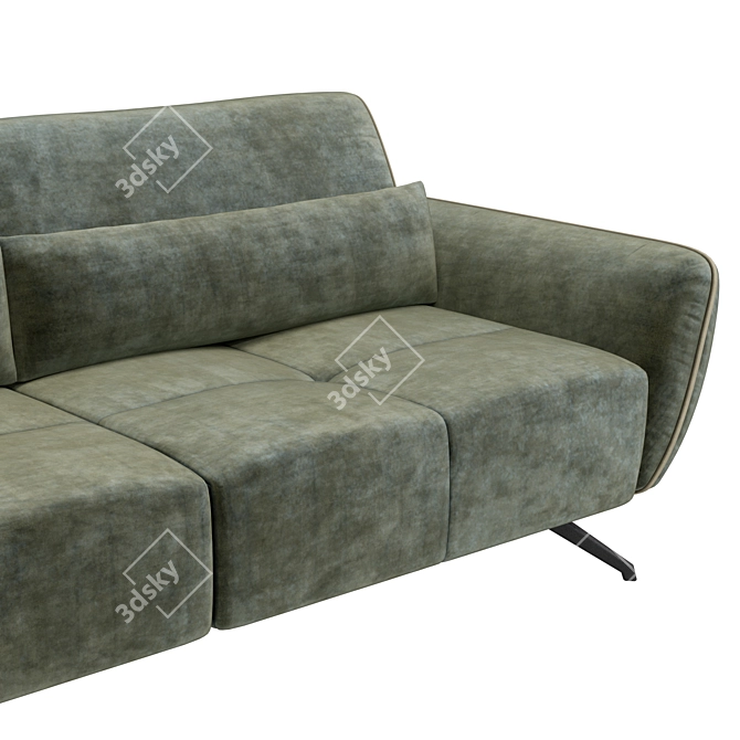 Elegant Hug Sofa: Pure Relaxation 3D model image 5