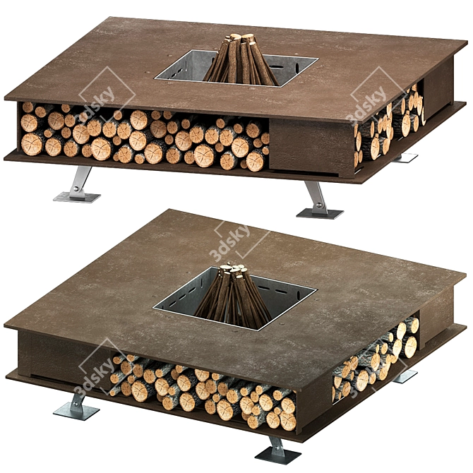 Ak47 Toast Fire Pit by Ak47 Design 3D model image 11