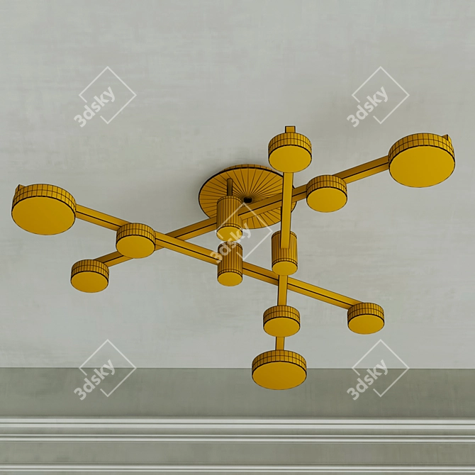 Modern Design LIDVEIG A Pendant 3D model image 3