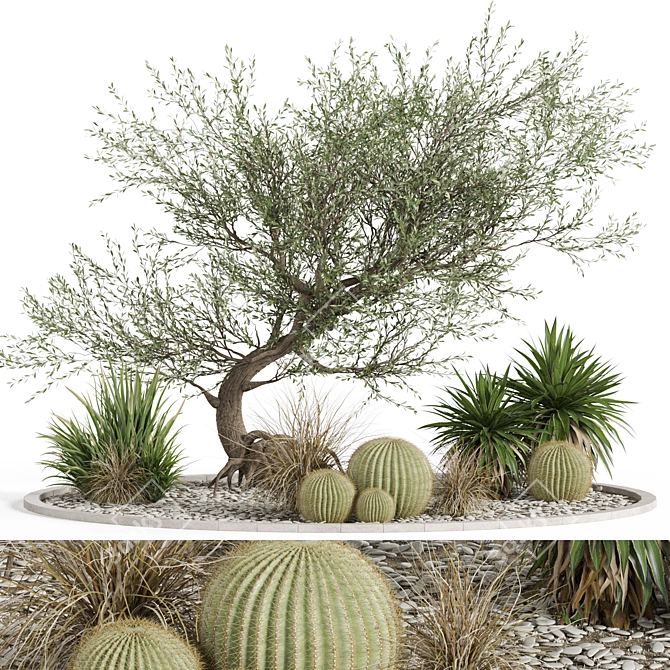  Diverse Greenery Collection 960 3D model image 1