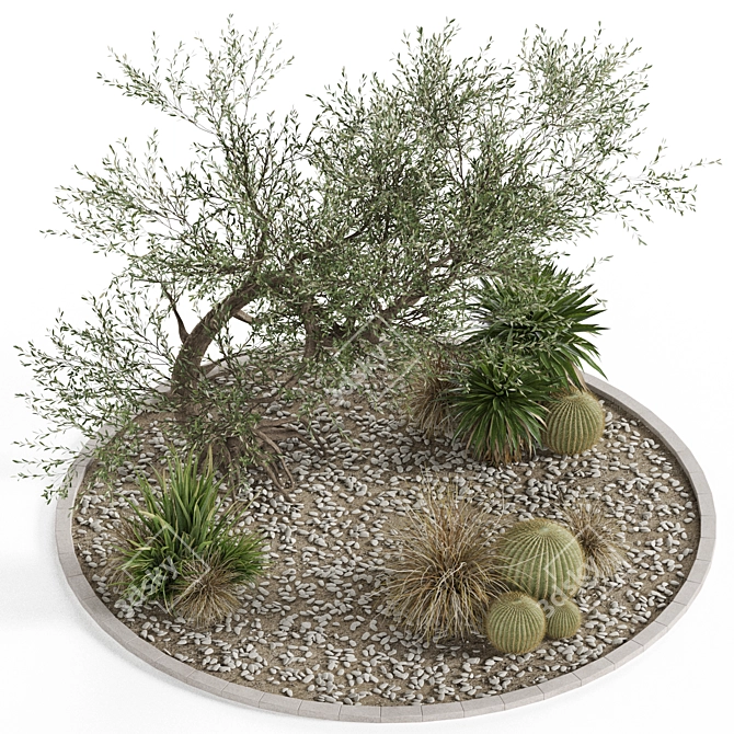  Diverse Greenery Collection 960 3D model image 3