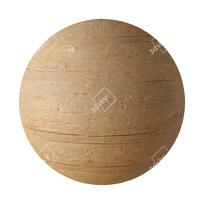 Rustic 4K Seamless Texture Pack 3D model image 1