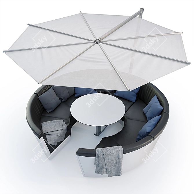 Extremis Kosmos Outdoor Furniture 3D model image 2