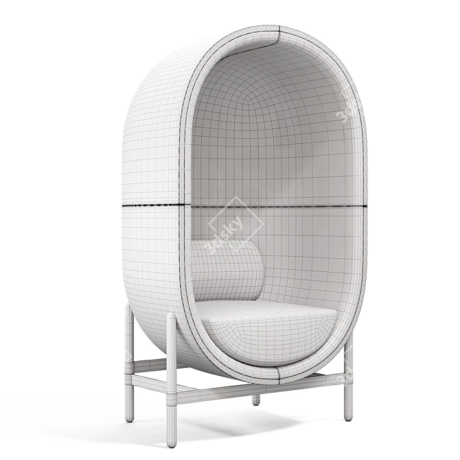 Capsule Office Chair by Casala 3D model image 4