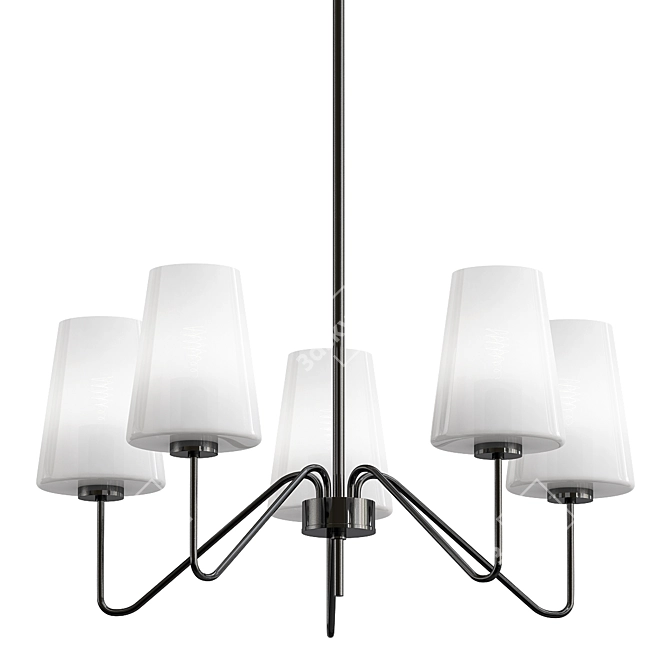 Madison 5-Light Chandelier Pendant 3D model image 1