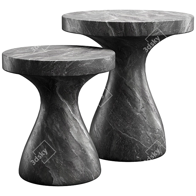 Modern Serafina Coffee Table Design 3D model image 1