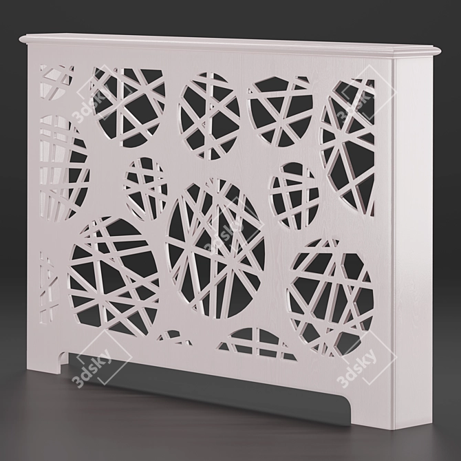 Decorative Panel and Box Set 3D model image 3