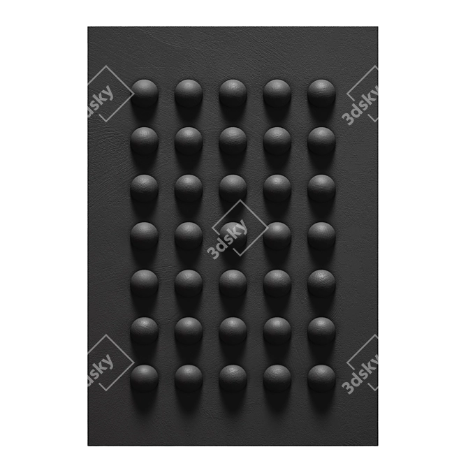 Customizable Wall Art Panel 3D model image 4