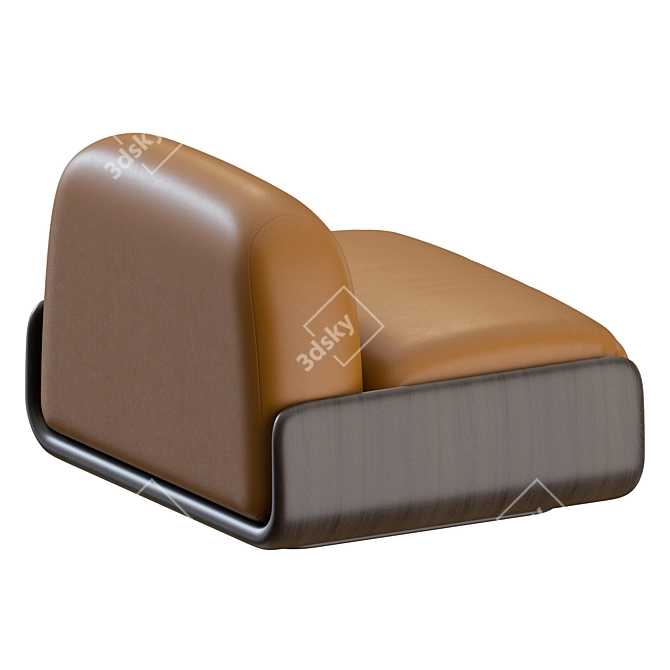 Van Rossum Tenere Lounge Chair 3D model image 7