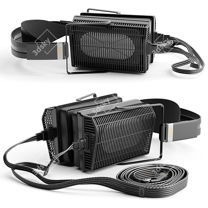 Stax SR-L700MK2 Earspeaker Amplifies Sound 3D model image 1