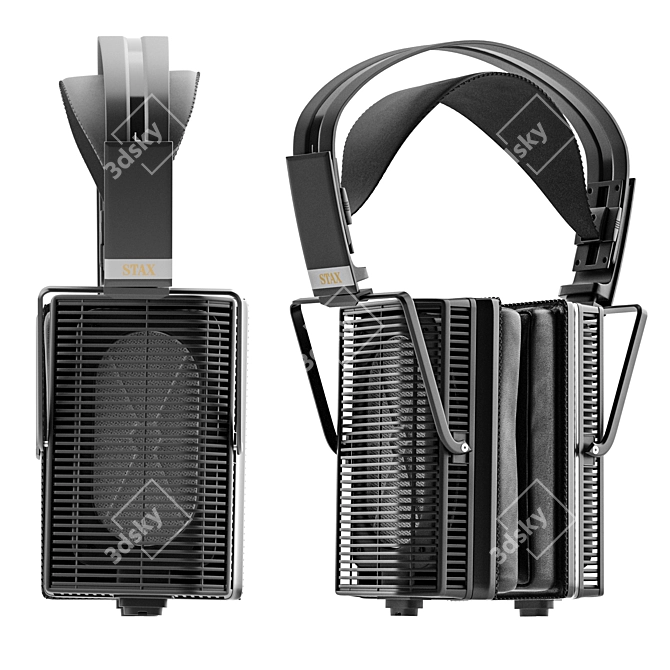 Stax SR-L700MK2 Earspeaker Amplifies Sound 3D model image 2