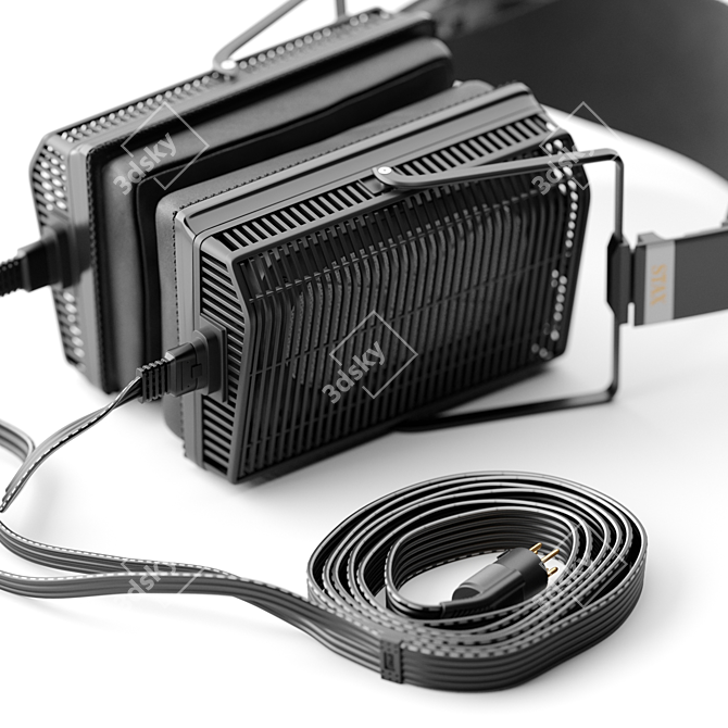 Stax SR-L700MK2 Earspeaker Amplifies Sound 3D model image 4