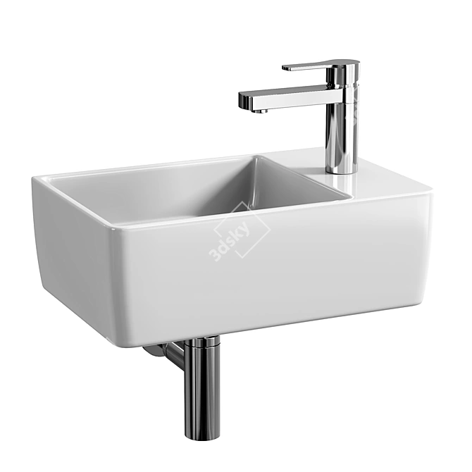 Villeroy & Boch Memento Washbasin 3D model image 2