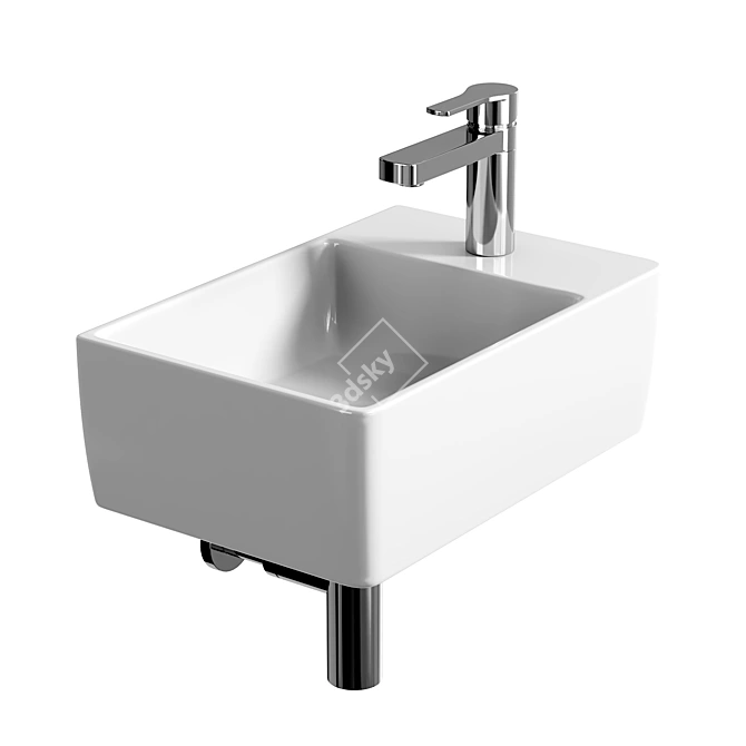 Villeroy & Boch Memento Washbasin 3D model image 3