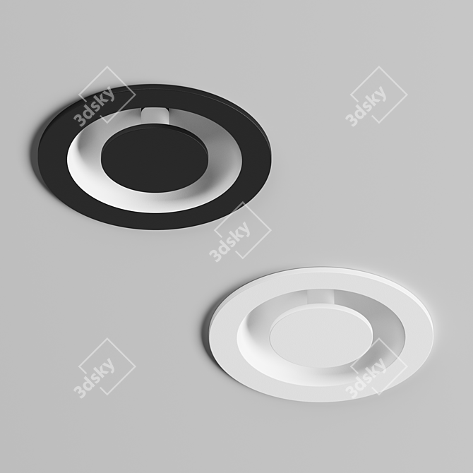 Ranum LED Wall Lights 3D model image 2