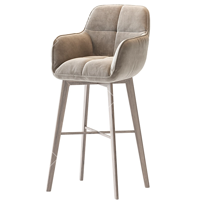 Noah 2016 Barstool: Modern Elegance 3D model image 6