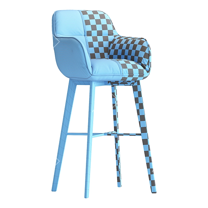 Noah 2016 Barstool: Modern Elegance 3D model image 7